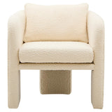 Luxe Ivory Boucle Armchair