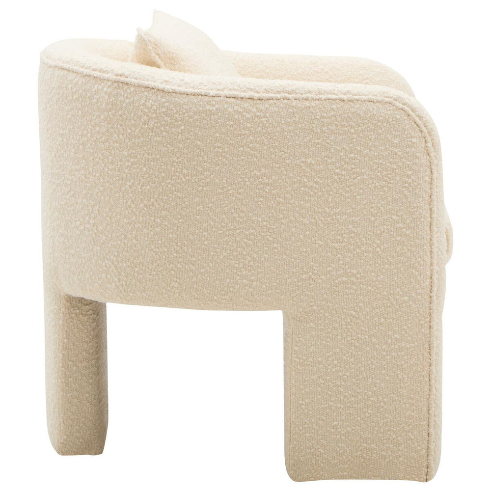 Luxe Ivory Boucle Armchair