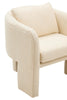 Luxe Ivory Boucle Armchair