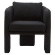 Cozy Modern Curved Armchair