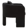 Cozy Modern Curved Armchair