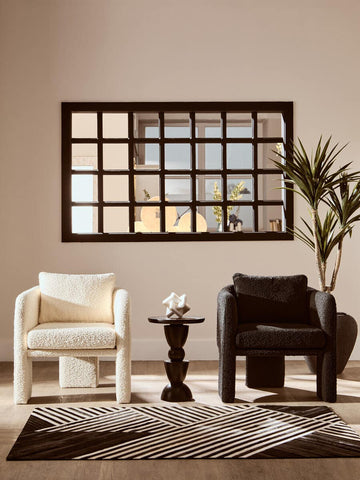 Cozy Modern Curved Armchair