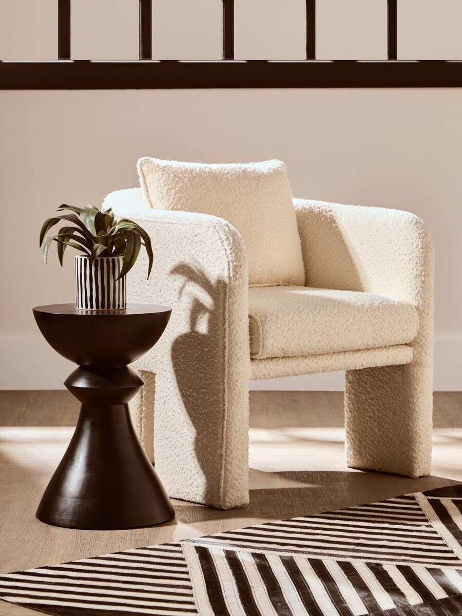 Walsa Black Mango Wood Table