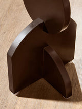 Geometric Black Mango Wood Table