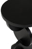 Geometric Black Mango Wood Table