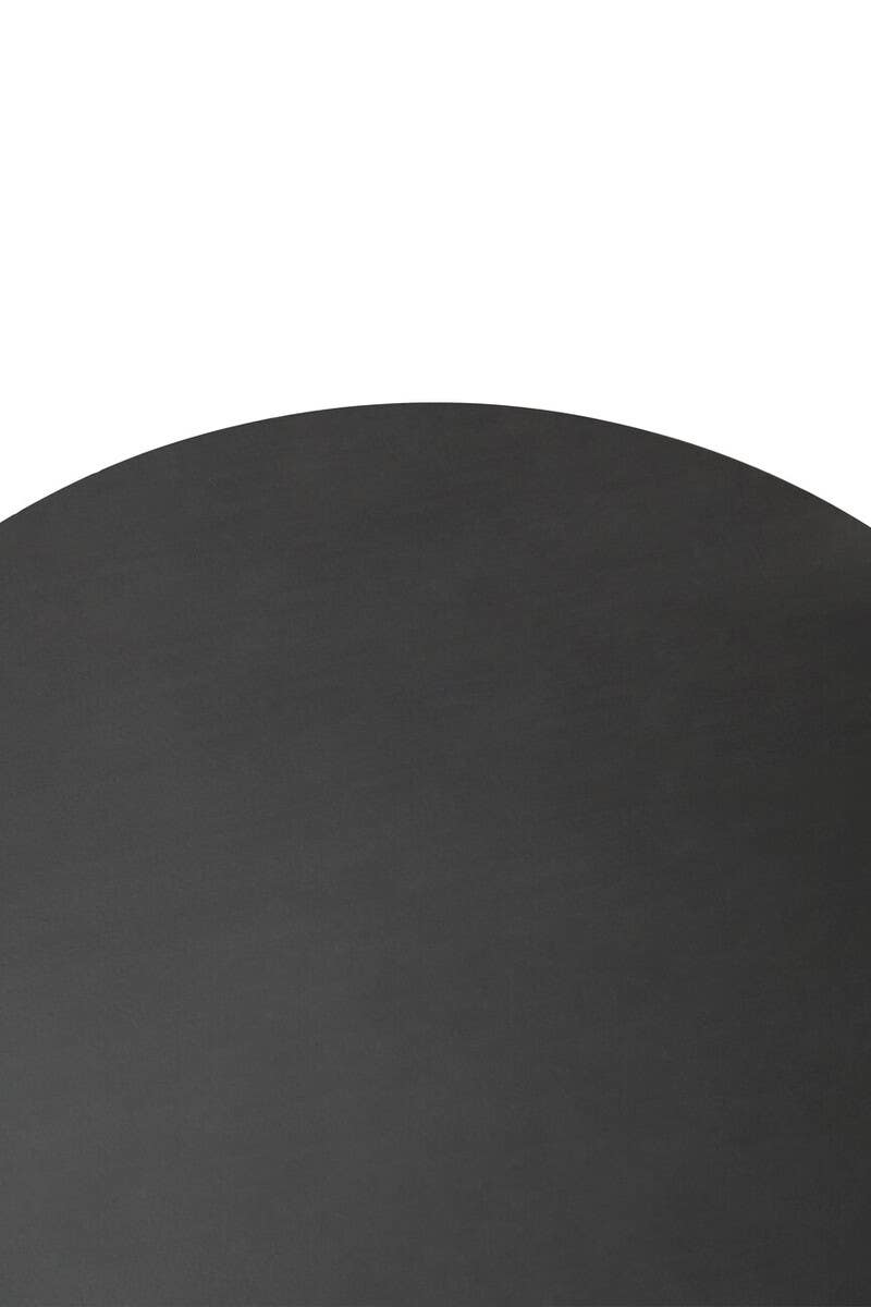 Geometric Black Mango Wood Table