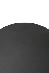 Geometric Black Mango Wood Table