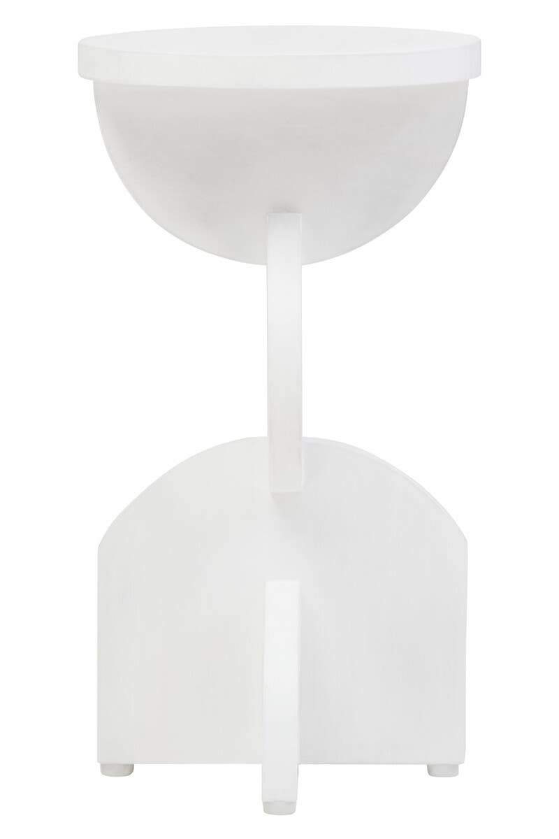 Whitewash Mango Wood Side Table