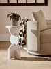 Whitewash Mango Wood Side Table