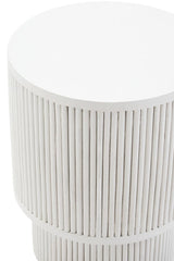 Mango Wood Ridge Side Table