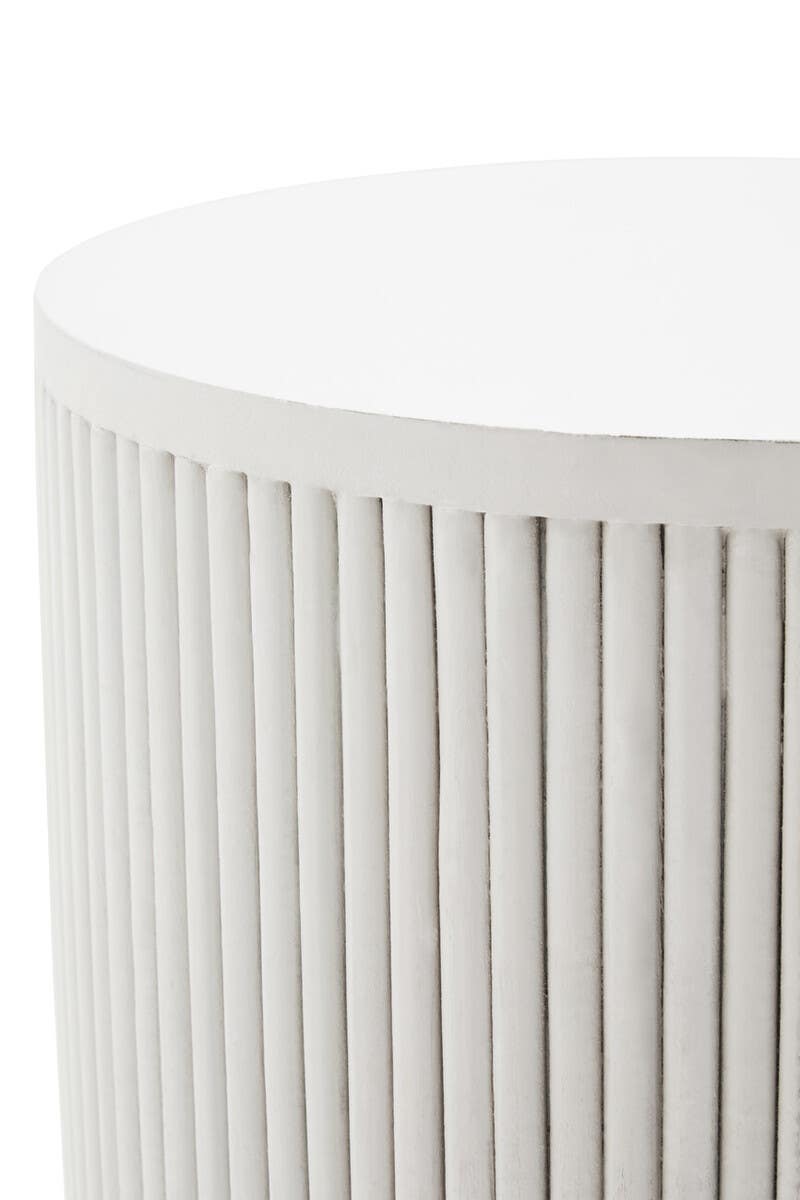 Mango Wood Ridge Side Table