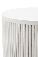 Mango Wood Ridge Side Table