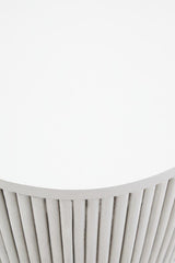 Mango Wood Ridge Side Table