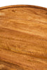 Mango Wood Column Coffee Table