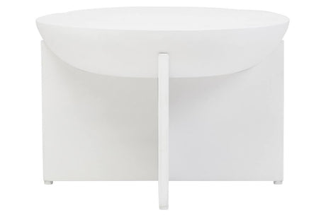Mango Wood Round Coffee Table