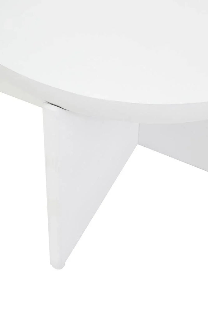 Mango Wood Round Coffee Table