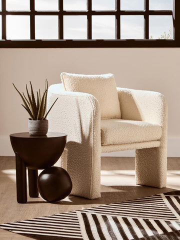 Elegant Mango Wood Side Table