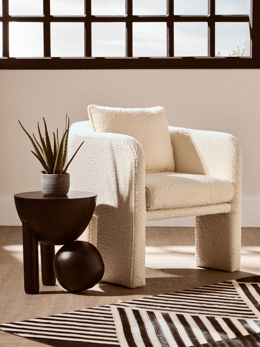 Elegant Mango Wood Side Table
