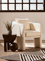 Elegant Mango Wood Side Table
