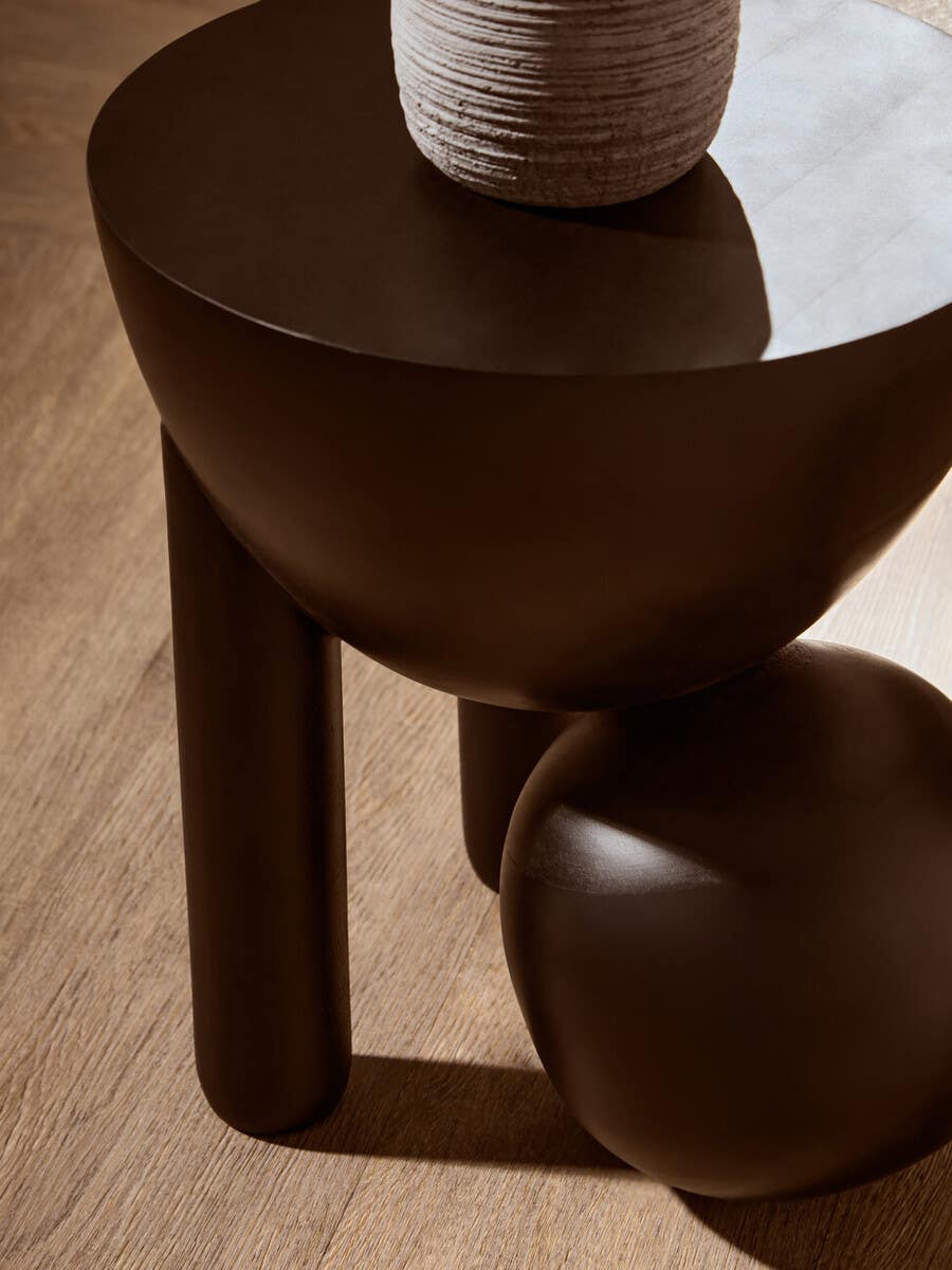 Elegant Mango Wood Side Table