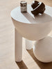 Whitewash Mango Wood Side Table