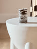 Whitewash Mango Wood Side Table