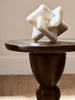 Mango Wood Black Side Table