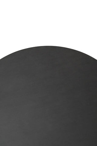 Mango Wood Black Side Table