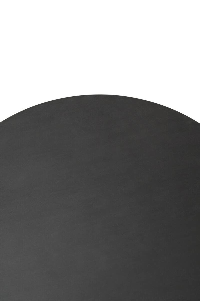Mango Wood Black Side Table