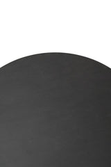 Mango Wood Black Side Table