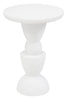 Mango Wood Whitewash Side Table