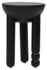 Black Mango Wood Side Table