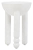 Mango Wood Whitewash Side Table