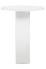 Mango Wood Whitewash Accent Table
