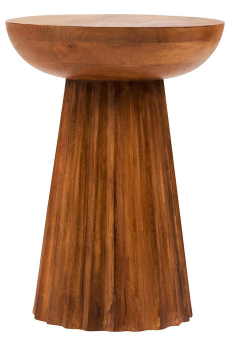 Ridge Mango Wood Side Table