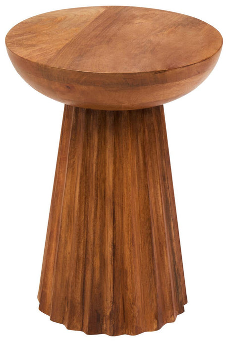 Ridge Mango Wood Side Table