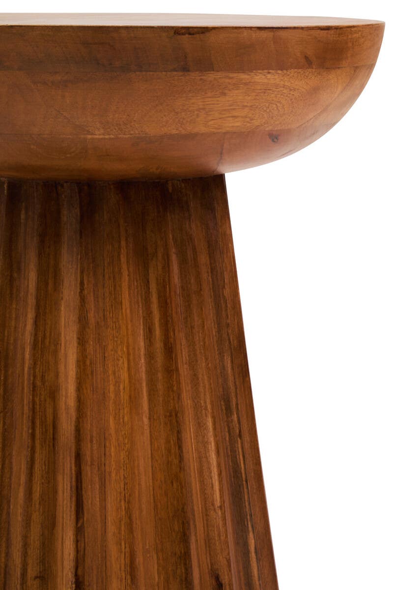 Ridge Mango Wood Side Table