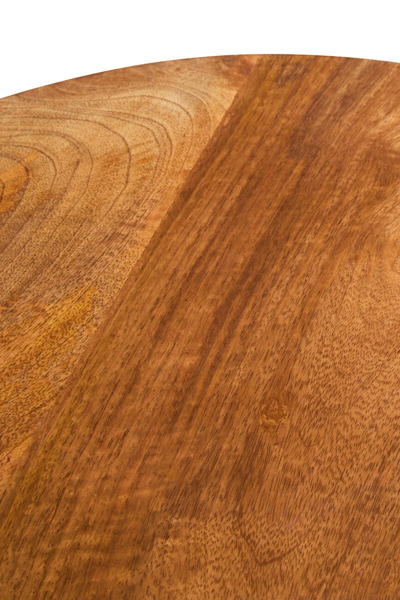 Ridge Mango Wood Side Table