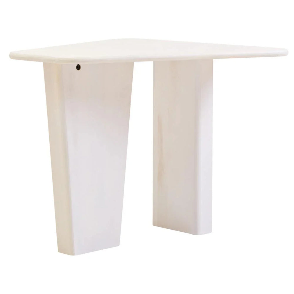 Elegant Whitewash Mango Wood Table