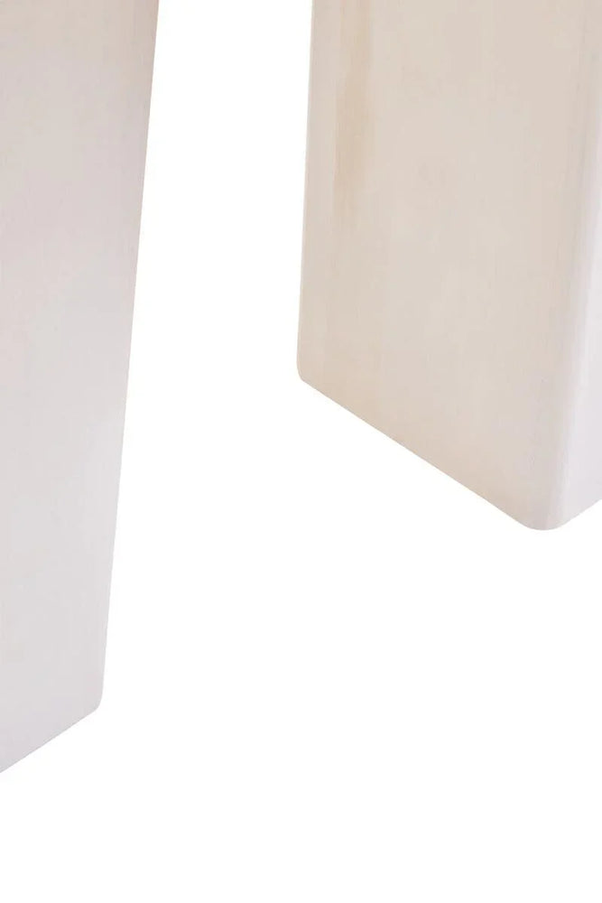 Elegant Whitewash Mango Wood Table