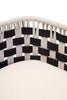 Monochrome Jute Rope Chair
