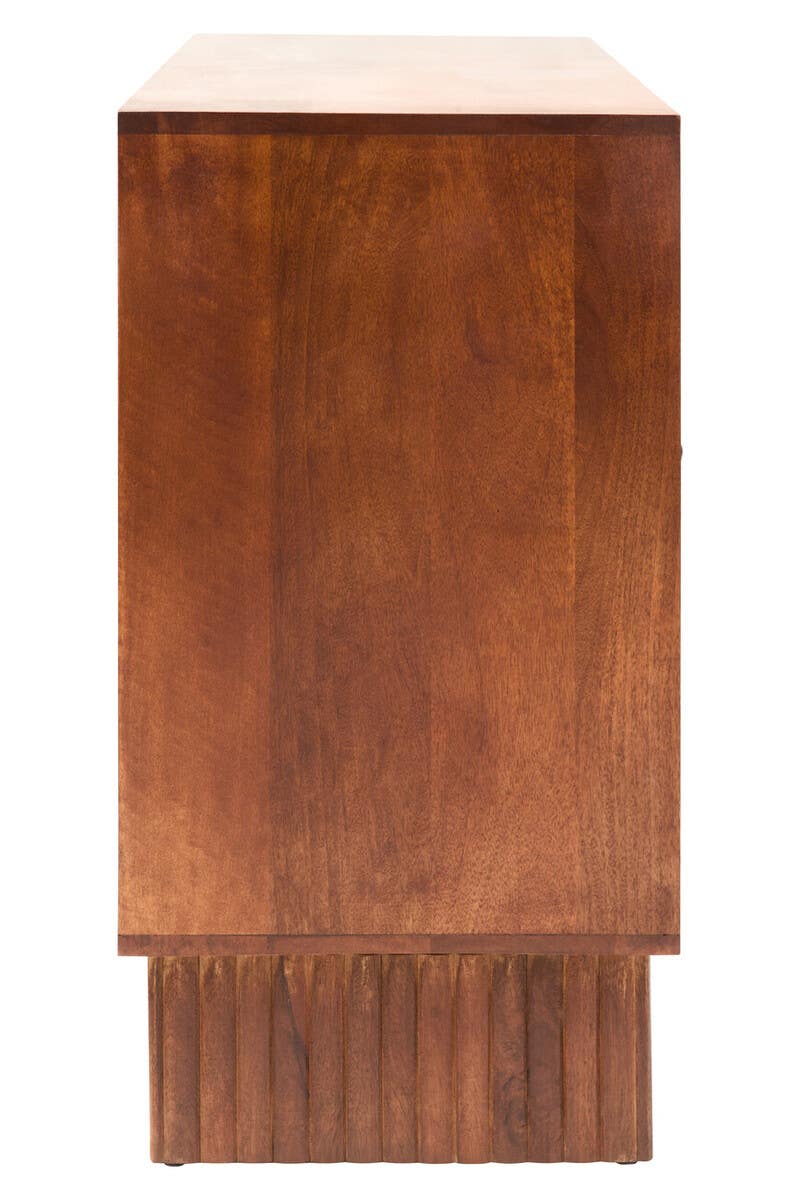 Mango Wood Carved Sideboard