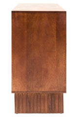 Mango Wood Carved Sideboard