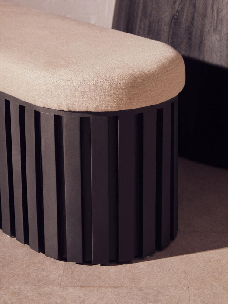 Modern Ridge Base Bench