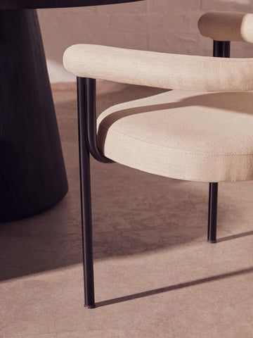Modern Textured Dining Chair