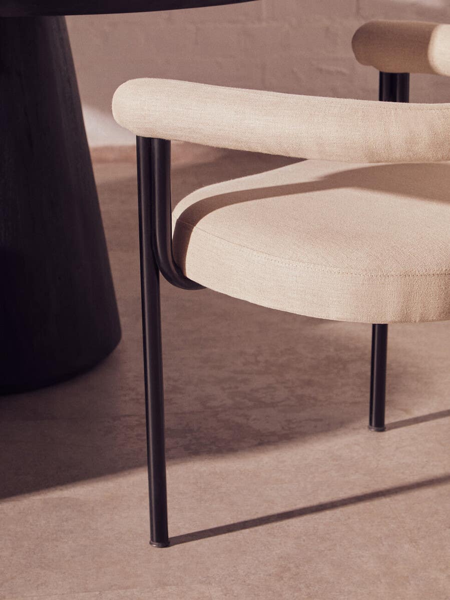 Modern Textured Dining Chair
