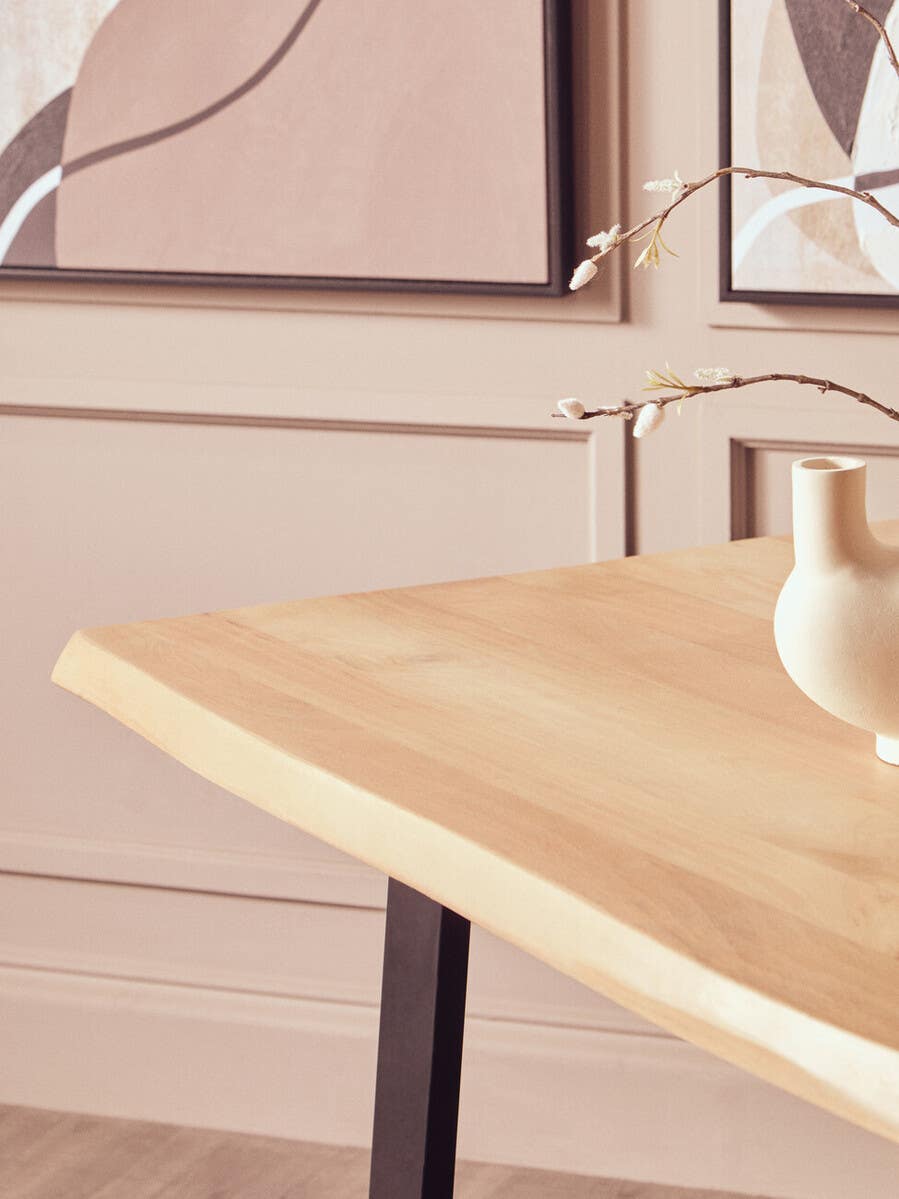 Live Edge Mango Dining Table