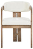 Sleek Grey Wooden Chair