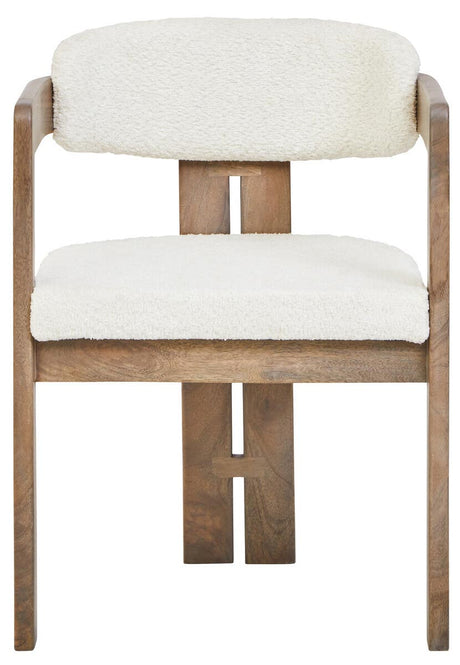Sleek Grey Wooden Chair