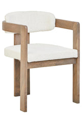 Sleek Grey Wooden Chair